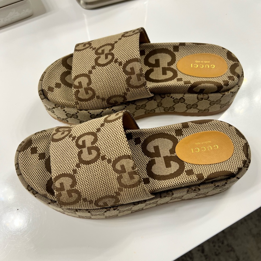 Gucci Women’s Platform Slide Sandals